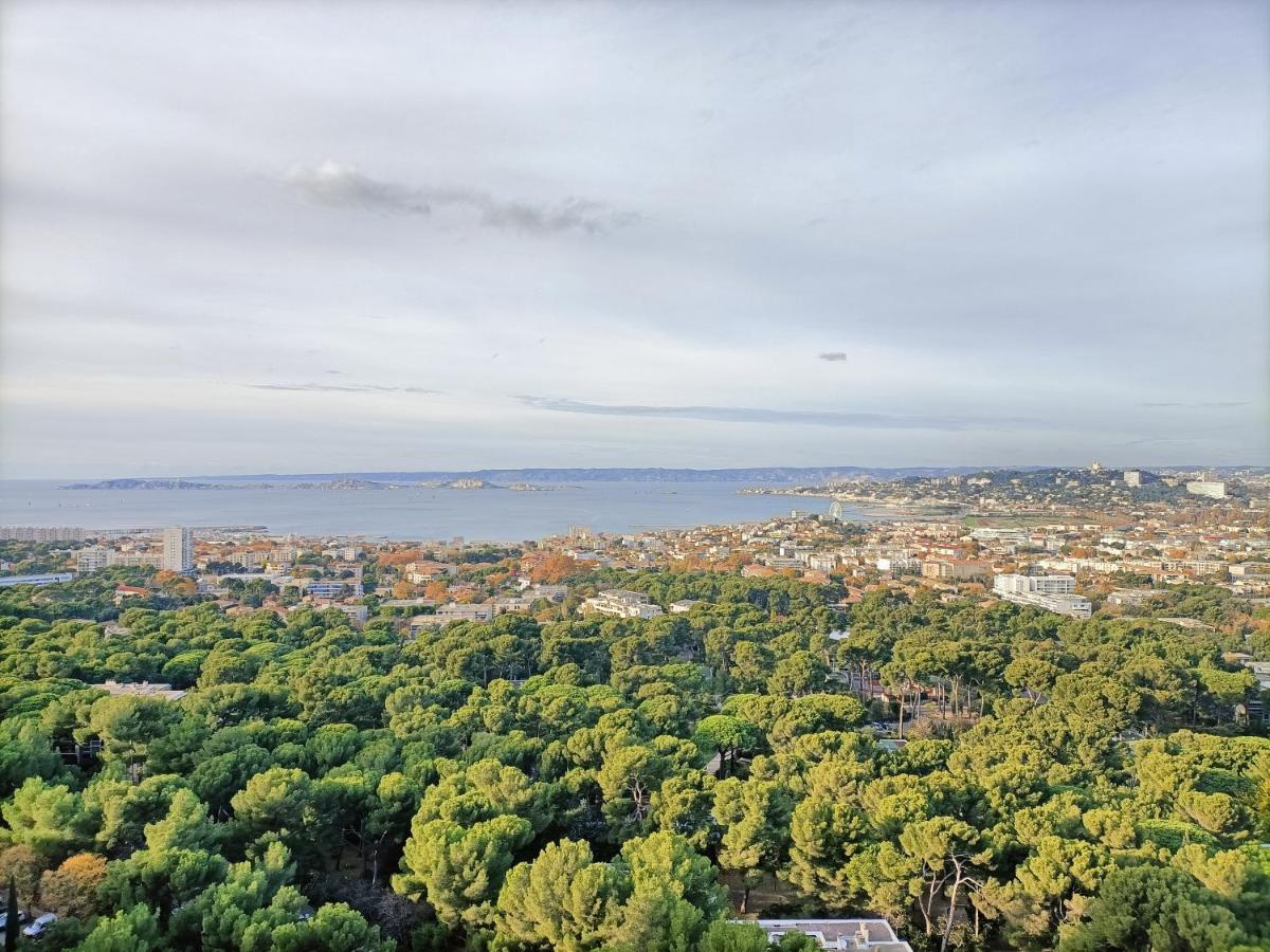 Vue Mer Et Montagne Dans Parc Du Roy D'Espagne, Up To 7 People Marseilles Buitenkant foto